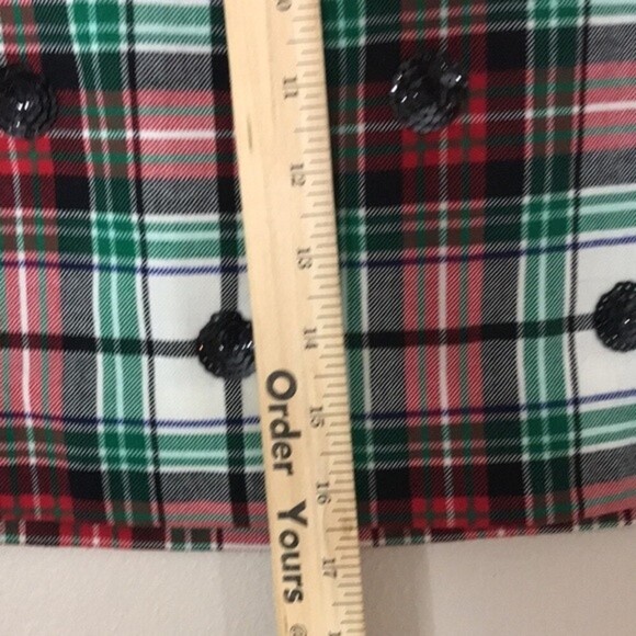 Vineyard Vines Winter Tartan Wool blend mini skirt size 2 - Picture 5 of 10
